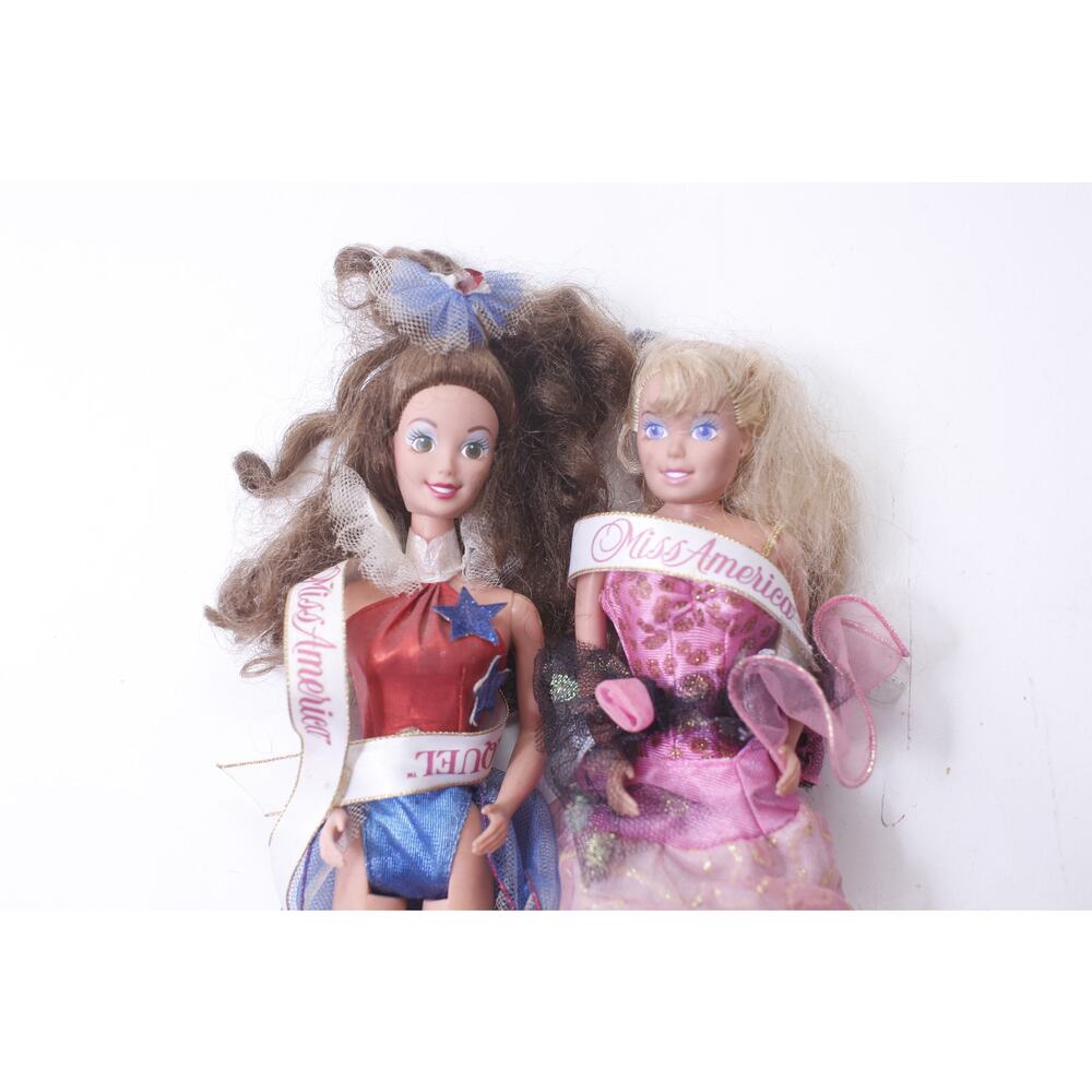 1991, Kenner, Miss America, Talent Show, Dolls, Raquel, Devon, ~ 250516-WH 265